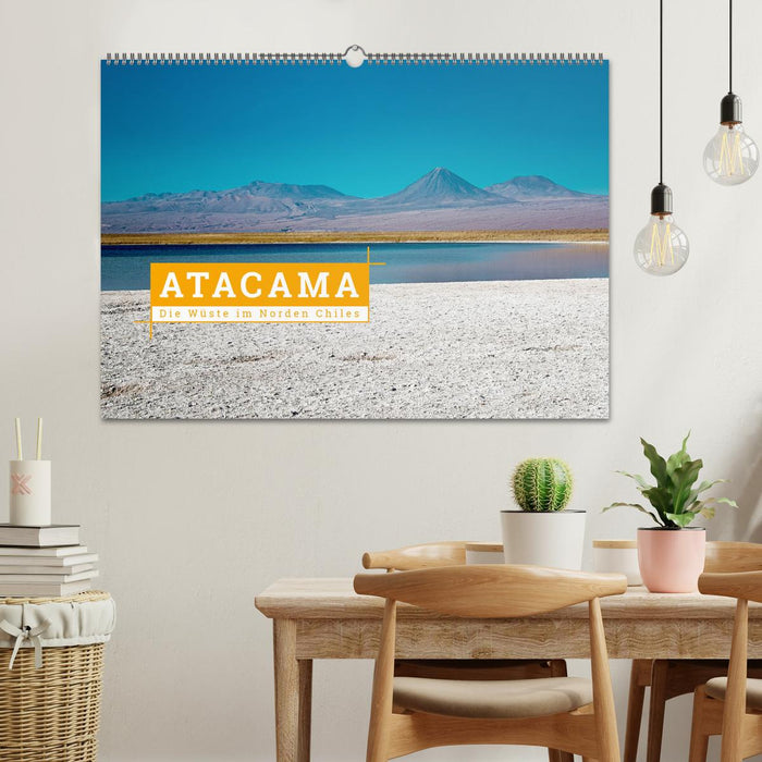 Atacama : Le désert du nord du Chili (Calendrier mural CALVENDO 2024) 