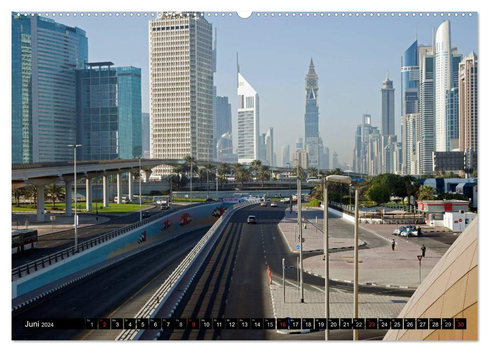 Emirat de Dubaï (calendrier mural CALVENDO 2024) 