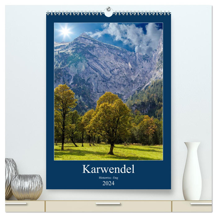 Karwendel - Hinterriss-Eng (CALVENDO Premium Wandkalender 2024)