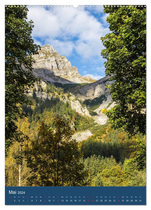 Karwendel - Hinterriss-Eng (CALVENDO Premium Wandkalender 2024)