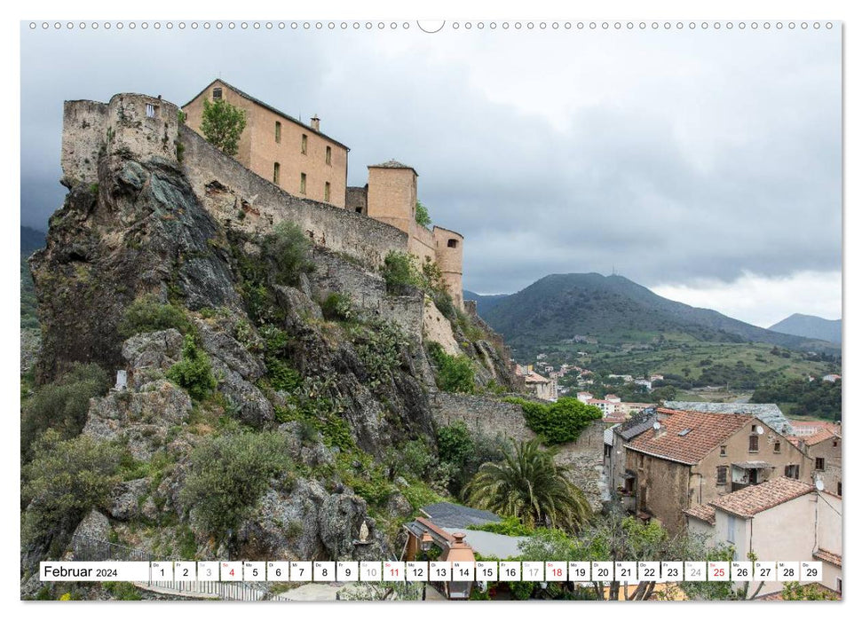 Korsika - raue Schönheit (CALVENDO Premium Wandkalender 2024)