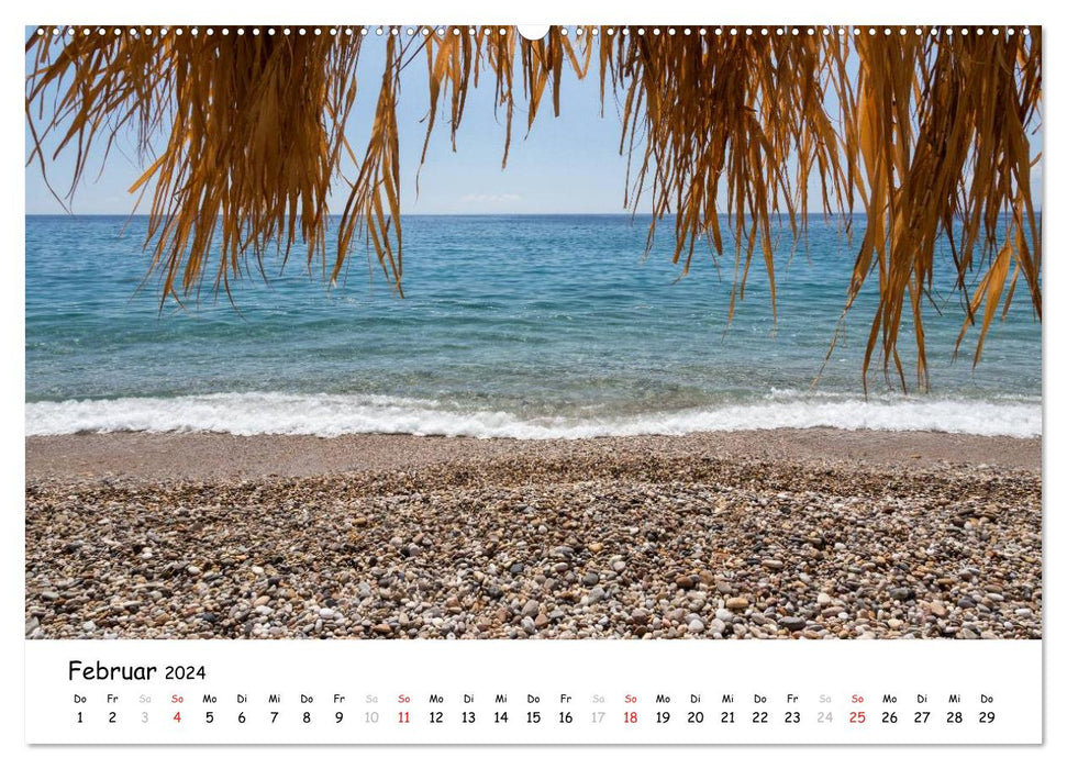 Samos - Griechenlands grüne Insel (CALVENDO Wandkalender 2024)