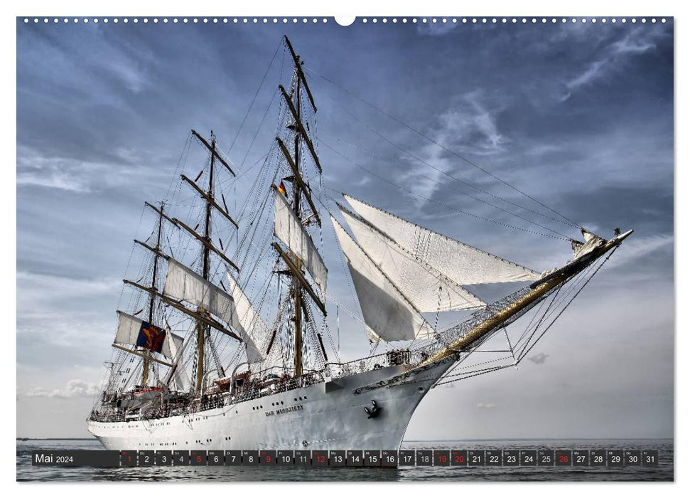 Segelimpressionen (CALVENDO Premium Wandkalender 2024)