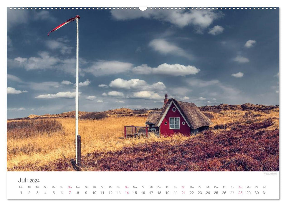 Malerisches Dänemark (CALVENDO Premium Wandkalender 2024)