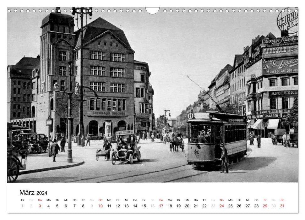 Grüße aus dem alten Berlin (CALVENDO Wandkalender 2024)