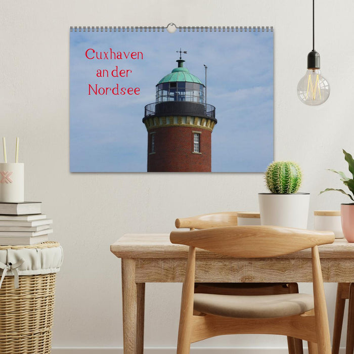 Cuxhaven an der Nordsee (CALVENDO Wandkalender 2024)