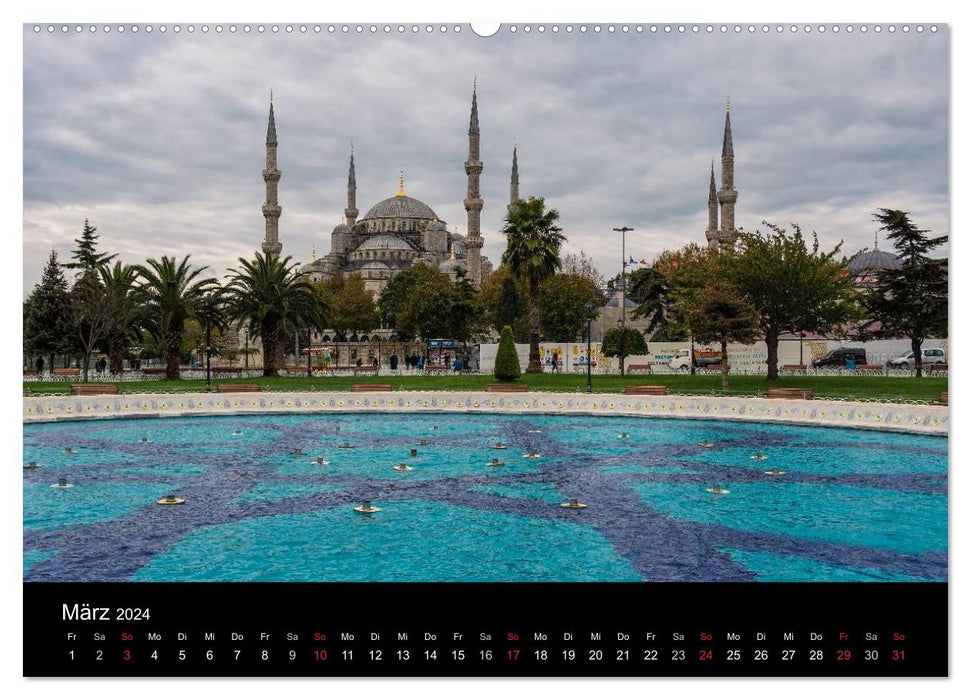 Istanbul (CALVENDO Premium Wandkalender 2024)