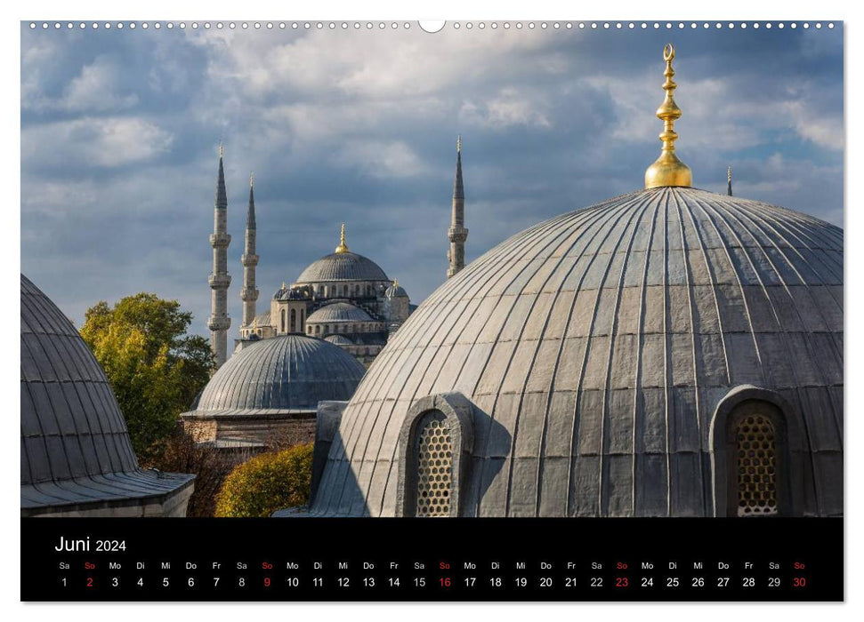 Istanbul (CALVENDO Premium Wandkalender 2024)