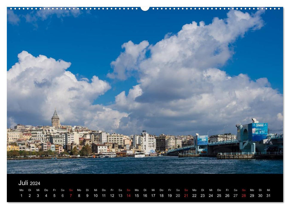 Istanbul (CALVENDO Premium Wandkalender 2024)