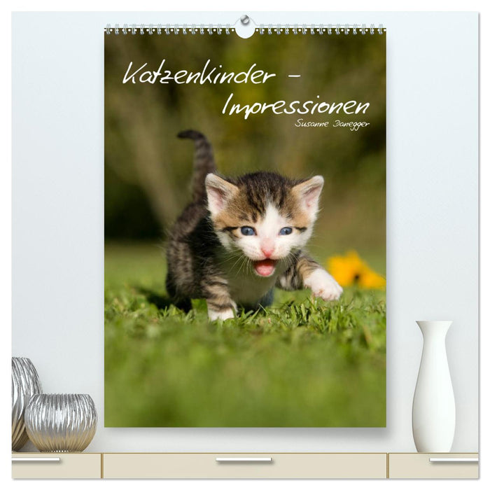 Katzenkinder - Impressionen (CALVENDO Premium Wandkalender 2024)