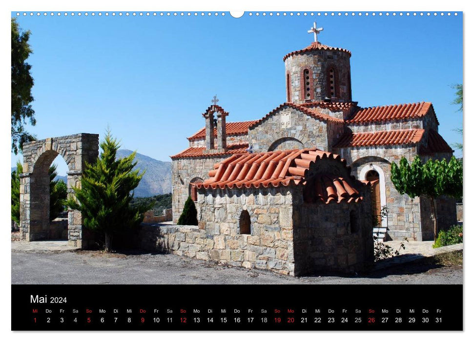 Griechenland - Insel Kreta (CALVENDO Premium Wandkalender 2024)
