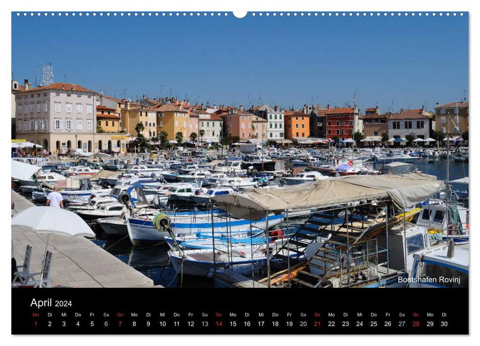 ISTRIEN - Die Perle Kroatiens (CALVENDO Wandkalender 2024)