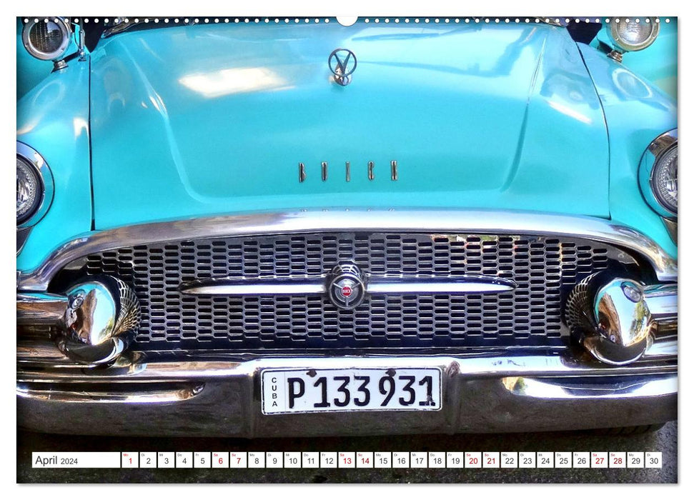 Best of Buick Super - Chrom-Juwelen der Fünfziger Jahre (CALVENDO Wandkalender 2024)