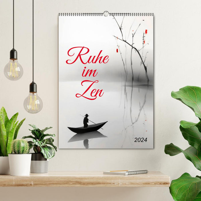 Ruhe im Zen (CALVENDO Wandkalender 2024)