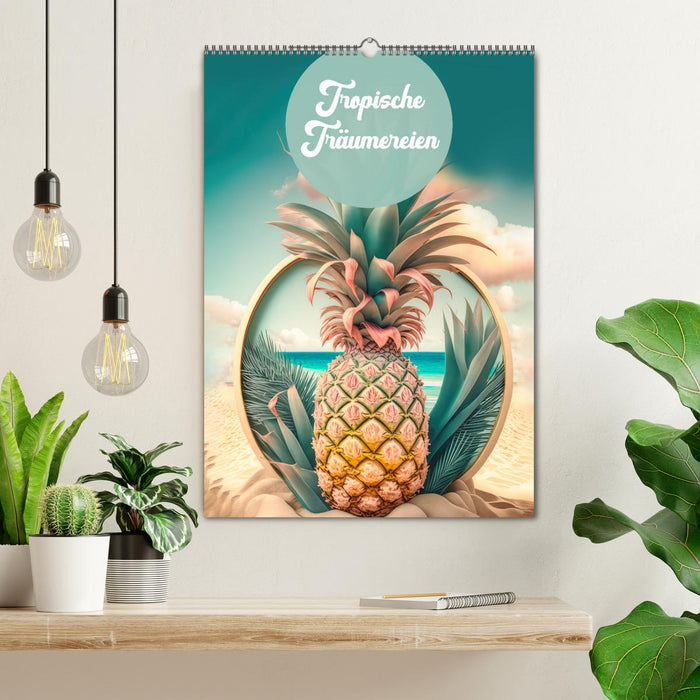 Tropische Träumereien (CALVENDO Wandkalender 2024)