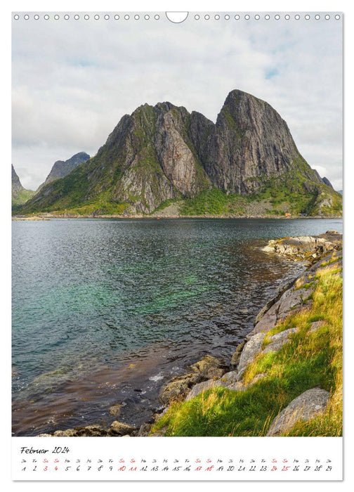 Norwegen - Das Land der Berge, Fjorde und Wasserfälle (CALVENDO Wandkalender 2024)