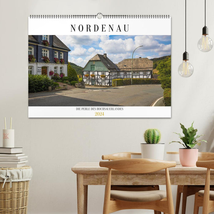 Nordenau - Die Perle des Hochsauerlandes (CALVENDO Wandkalender 2024)