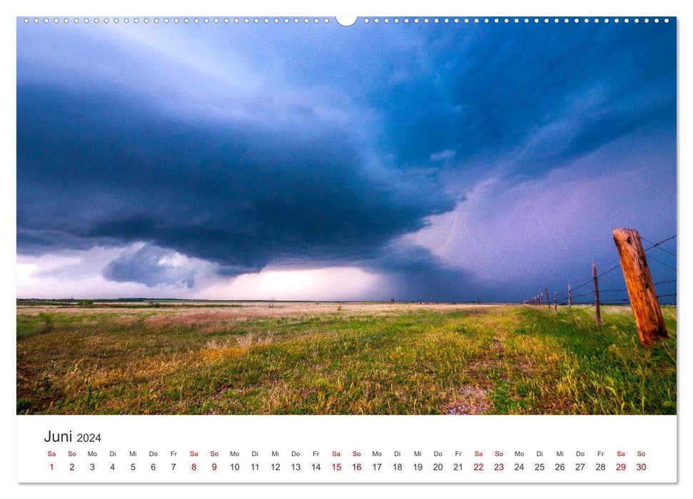 Wetterphänomene - Einmalige Naturschauspiele. (CALVENDO Premium Wandkalender 2024)