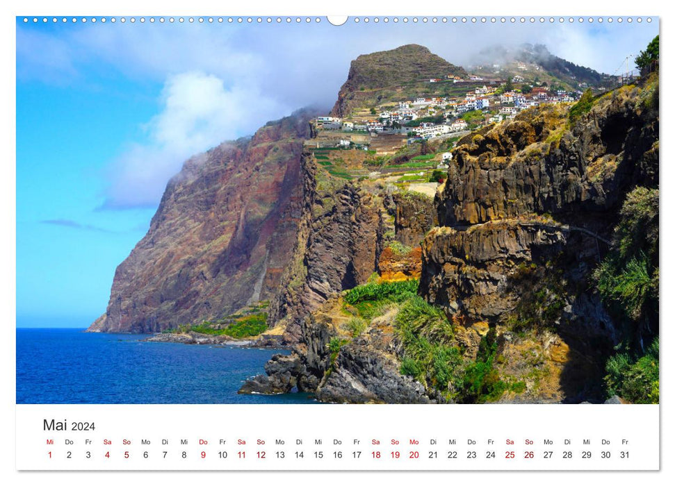 Madeira - Die Blumeninsel im Atlantik. (CALVENDO Wandkalender 2024)