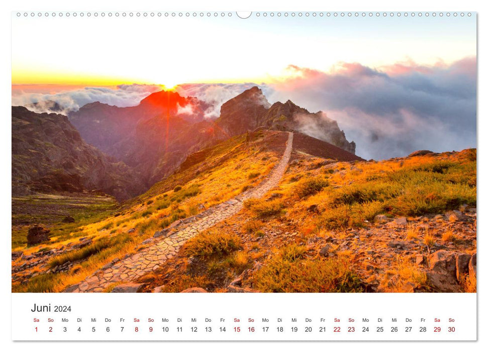 Madeira - Die Blumeninsel im Atlantik. (CALVENDO Wandkalender 2024)