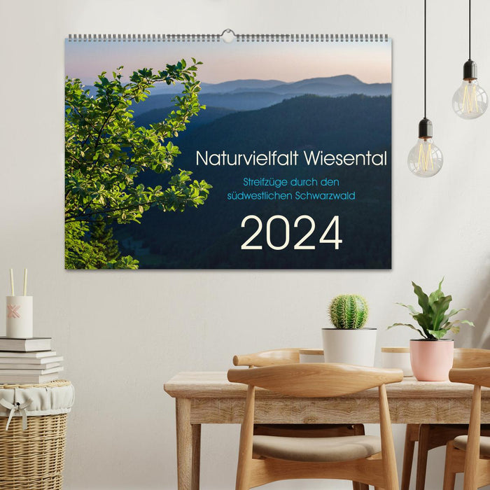 Naturvielfalt Wiesental (CALVENDO Wandkalender 2024)