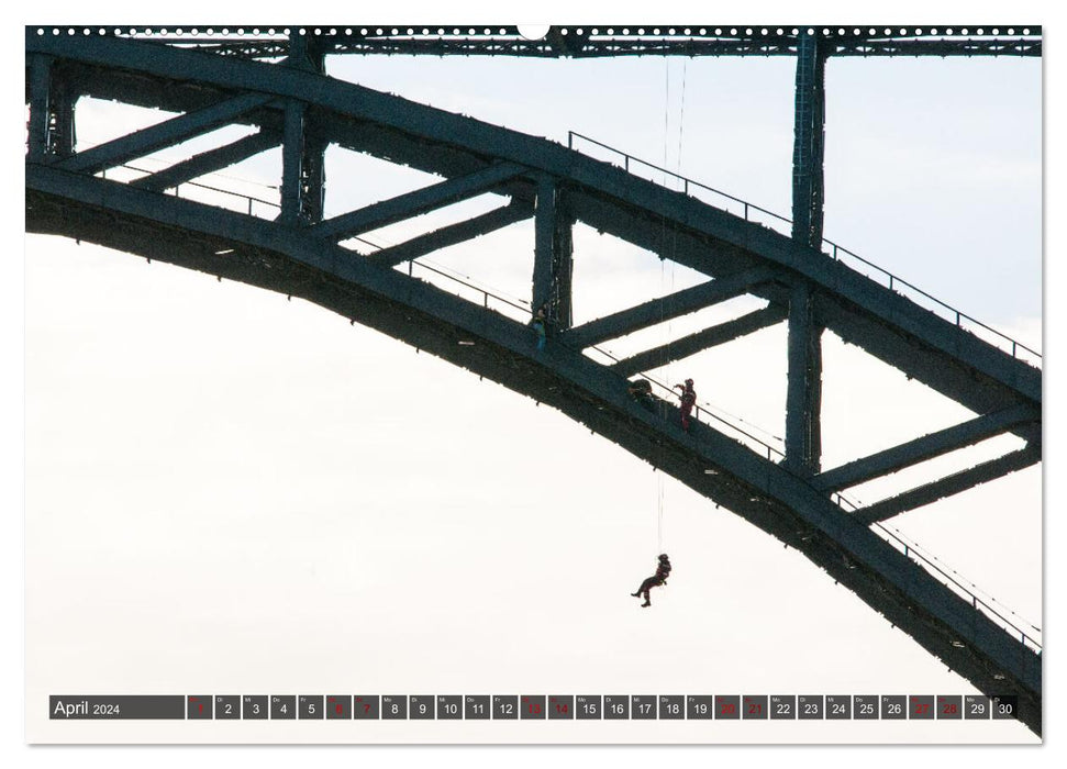 Müngstener Brücke - Stahlkonstruktion der Superlative (CALVENDO Wandkalender 2024)