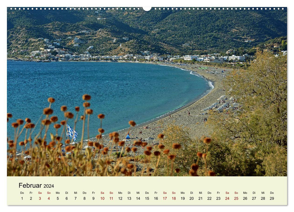 Kreta so vielseitig und wunderschön (CALVENDO Wandkalender 2024)