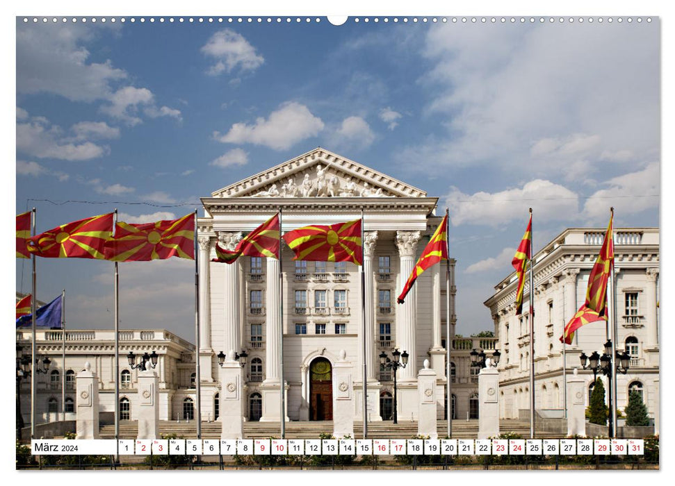 Nordmazedonien - Streifzüge durch eine nahezu unbekannte Kulturlandschaft (CALVENDO Premium Wandkalender 2024)