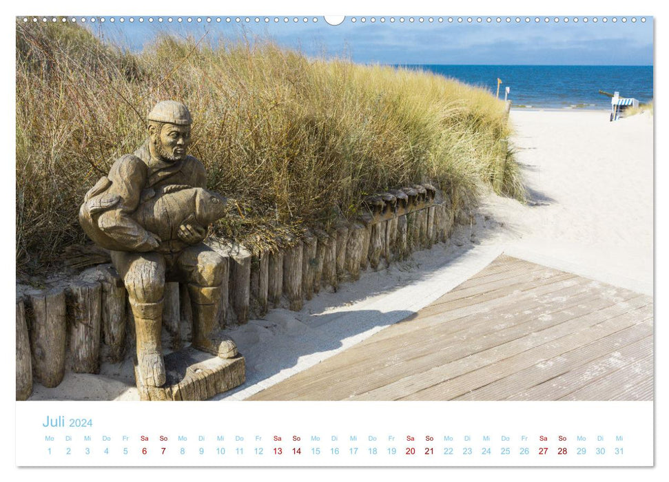 Unterwegs auf Usedom (CALVENDO Premium Wandkalender 2024)