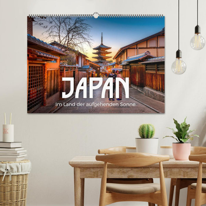 Japan - Im Land der aufgehenden Sonne. (CALVENDO Wandkalender 2024)