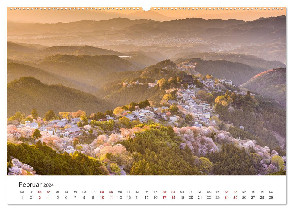 Japan - Im Land der aufgehenden Sonne. (CALVENDO Wandkalender 2024)