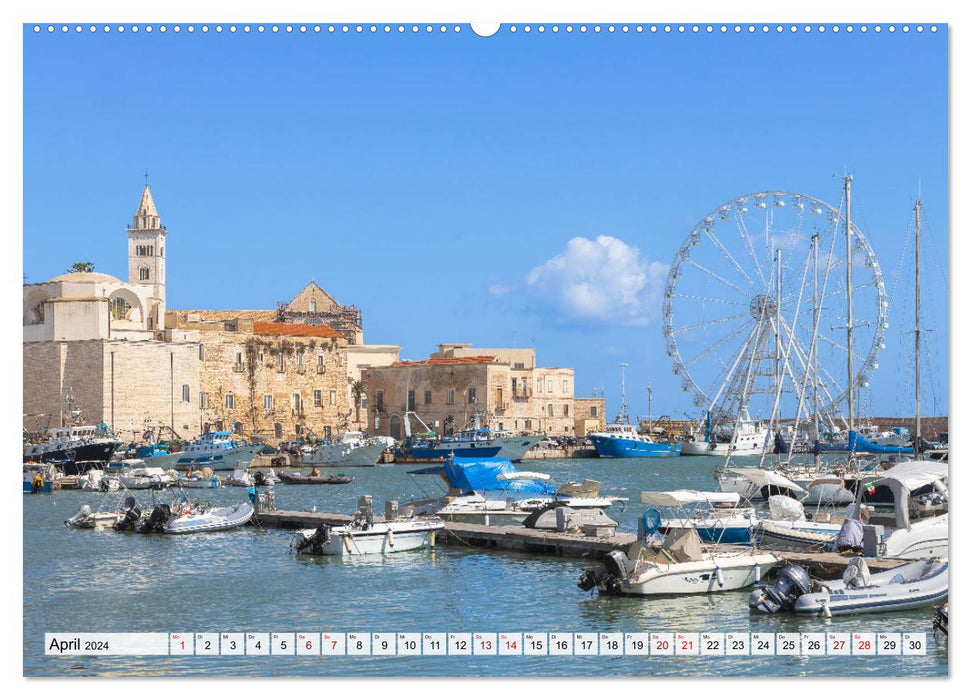 Apulien - Traumregion am Stiefelabsatz Italiens (CALVENDO Premium Wandkalender 2024)