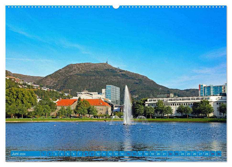 So schön ist Bergen (CALVENDO Premium Wandkalender 2024)