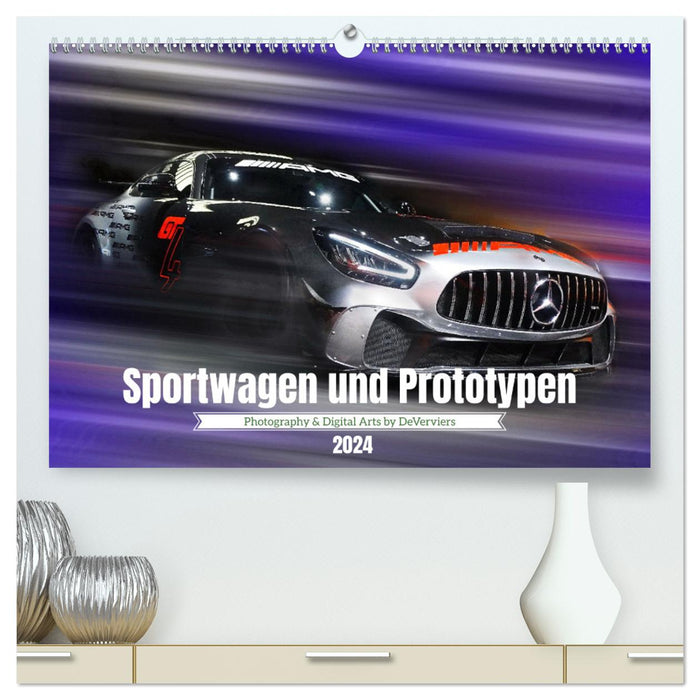 Sportwagen und Prototypen (CALVENDO Premium Wandkalender 2024)