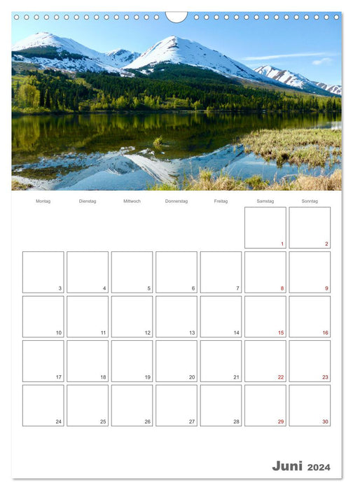 Alaska für alle die genug vom träumen haben (CALVENDO Wandkalender 2024)