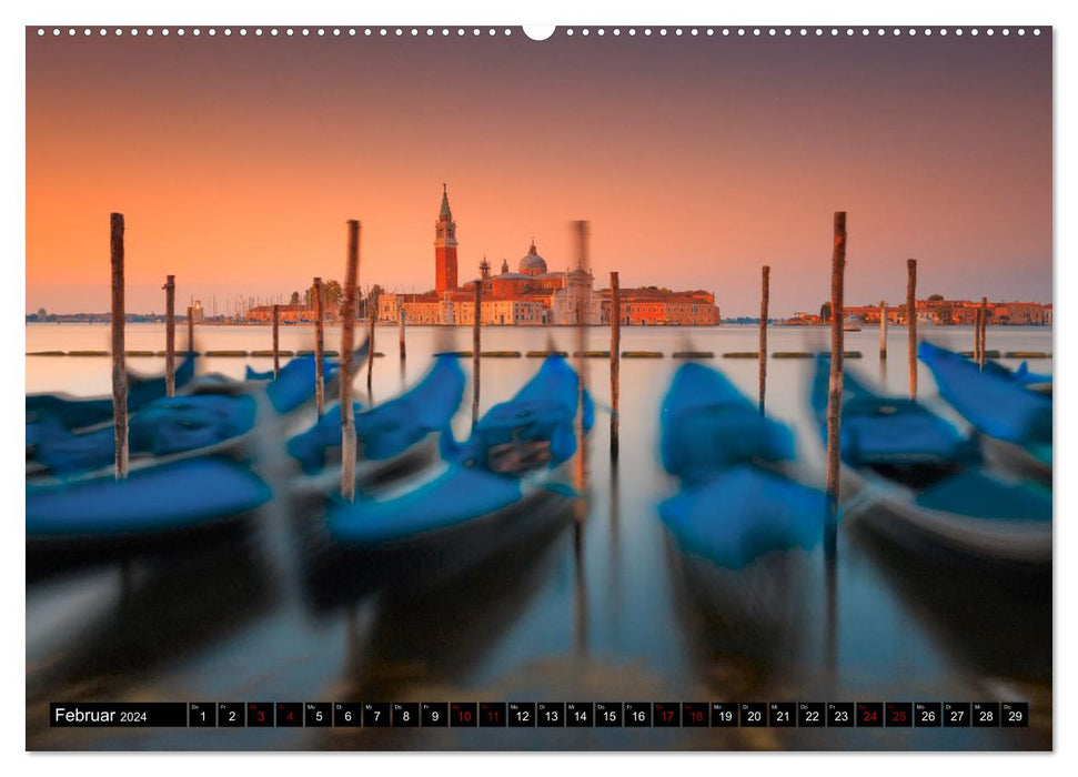 Sehnsuchtsort Venedig (CALVENDO Wandkalender 2024)