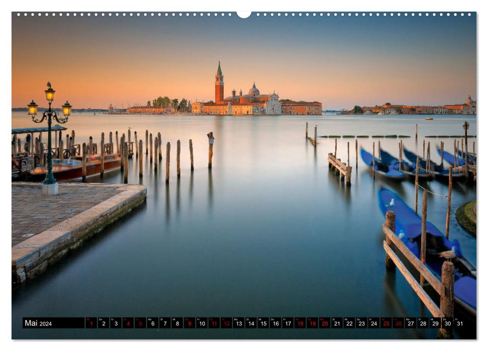 Sehnsuchtsort Venedig (CALVENDO Wandkalender 2024)