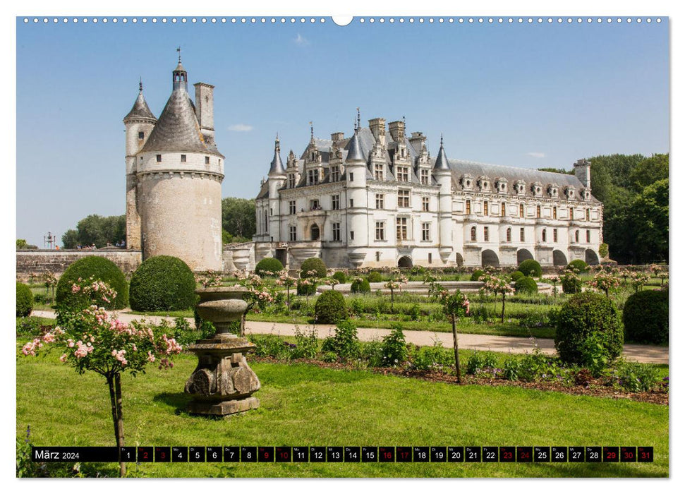 Blickpunkte der Loire (CALVENDO Wandkalender 2024)