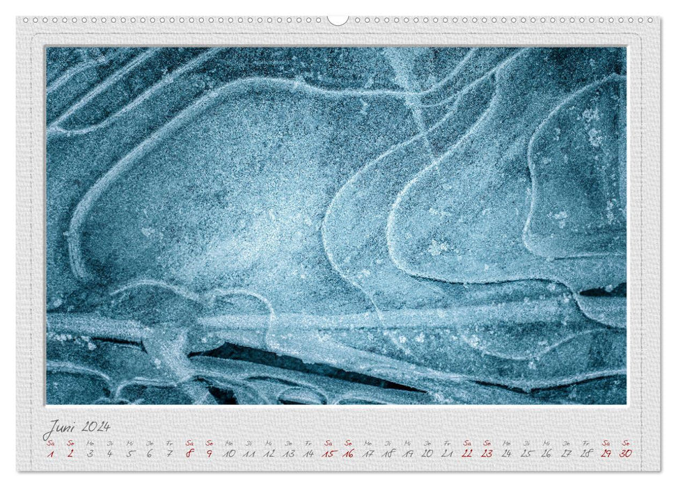 EisKalt Gestaltet (CALVENDO Premium Wandkalender 2024)