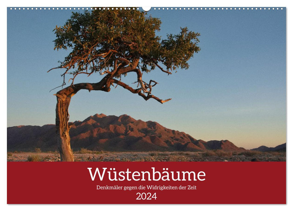 Wüstenbäume (CALVENDO Wandkalender 2024)