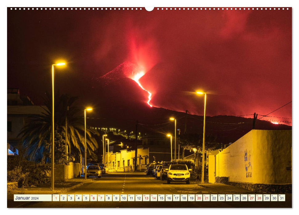 LA PALMA - L'ÎLE DE RÊVE (Calendrier mural CALVENDO 2024) 