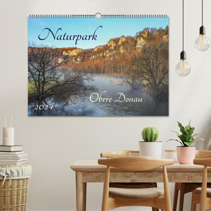 Naturpark Obere Donau (CALVENDO Wandkalender 2024)