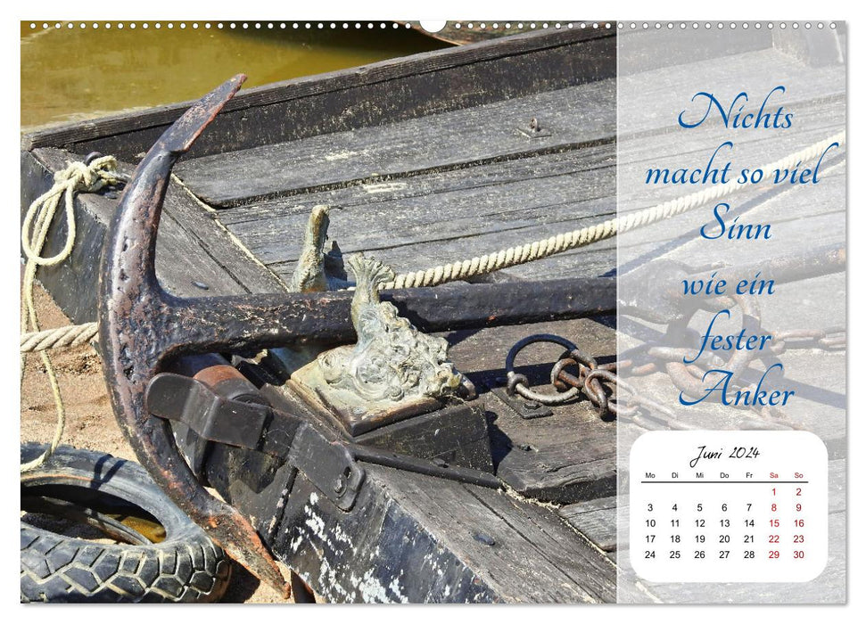 My Anchor - A Year Full of Support (CALVENDO Premium Wall Calendar 2024) 