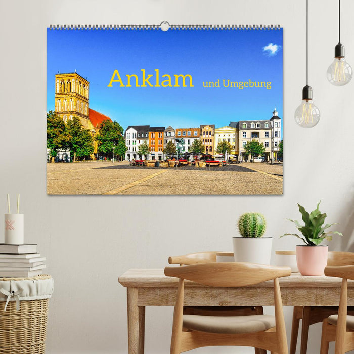 Anklam and surroundings (CALVENDO wall calendar 2024) 