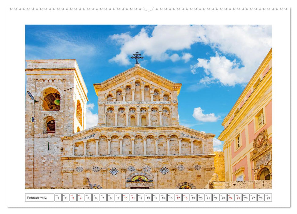 Cagliari - Stadt mit besonderem Zauber (CALVENDO Wandkalender 2024)