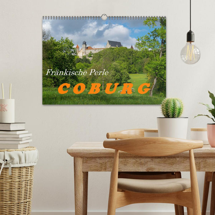 Franconian Pearl Coburg by Evelyn Taubert (CALVENDO wall calendar 2024) 