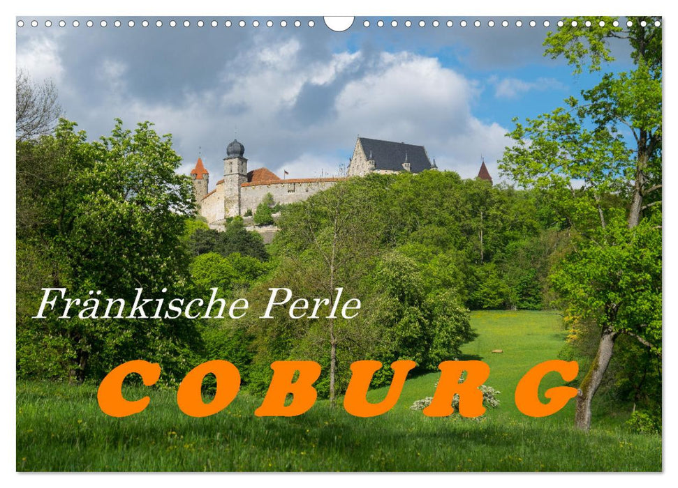 Franconian Pearl Coburg by Evelyn Taubert (CALVENDO wall calendar 2024) 