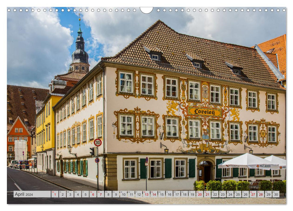 Franconian Pearl Coburg by Evelyn Taubert (CALVENDO wall calendar 2024) 