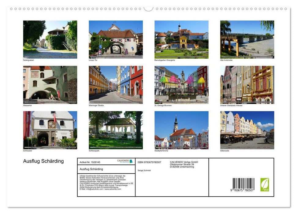 Excursion Schärding (CALVENDO Premium Wall Calendar 2024) 