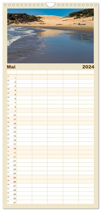 Spanien - Costa de la Luz (CALVENDO Familienplaner 2024)